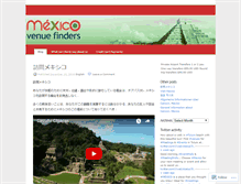 Tablet Screenshot of blog.mexicovenuefinders.com